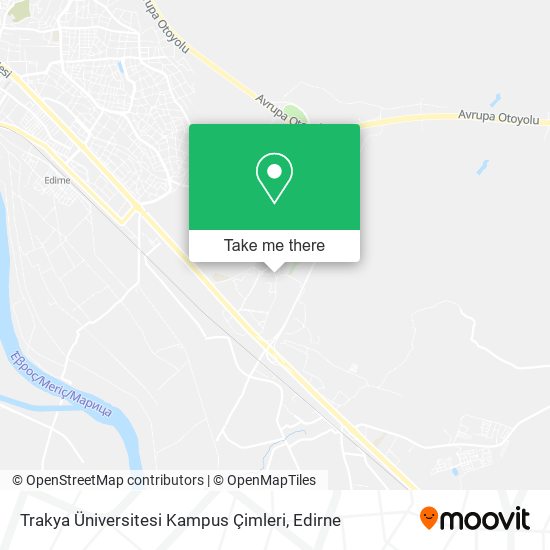 Trakya Üniversitesi Kampus Çimleri map