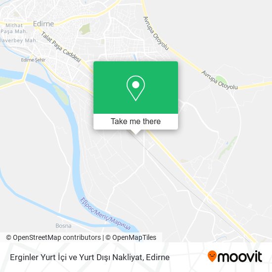 Erginler Yurt İçi ve Yurt Dışı Nakliyat map