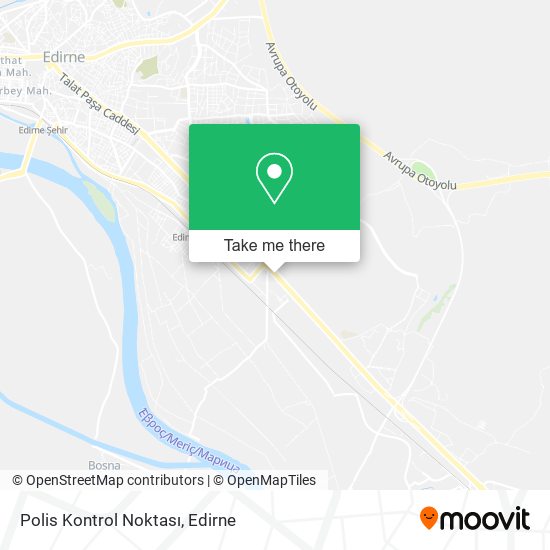 Polis Kontrol Noktası map