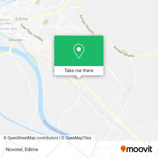 NOVOTEL map