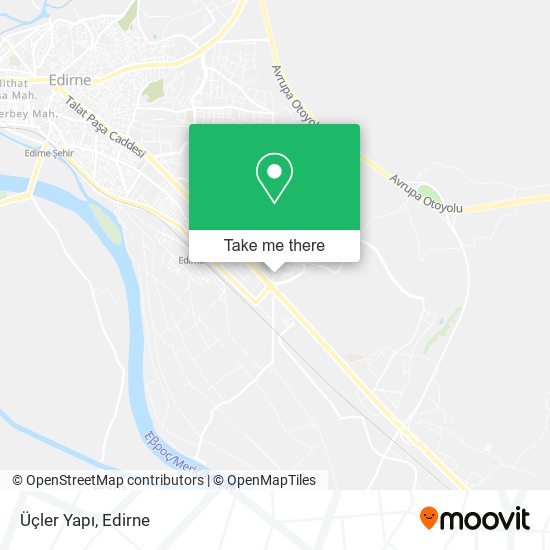 Üçler Yapı map