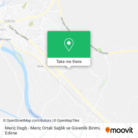 Meriç Osgb - Meriç Ortak Sağlık ve Güvenlik Birimi map