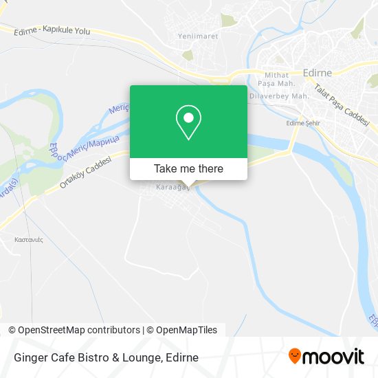 Ginger Cafe Bistro & Lounge map