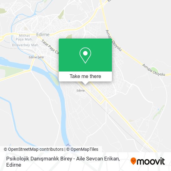 Psikolojik Danışmanlık Birey - Aile Sevcan Erikan map