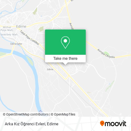 Arka Kız Öğrenci Evleri map