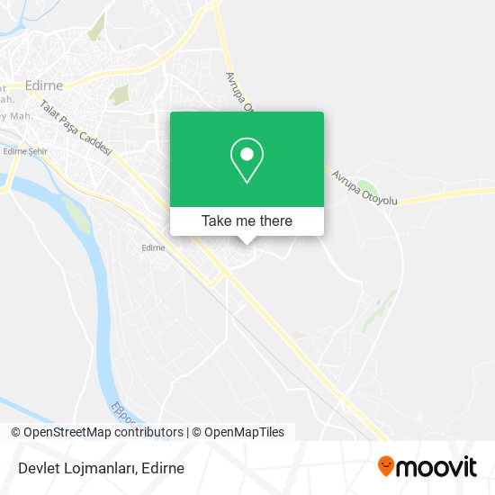Devlet Lojmanları map