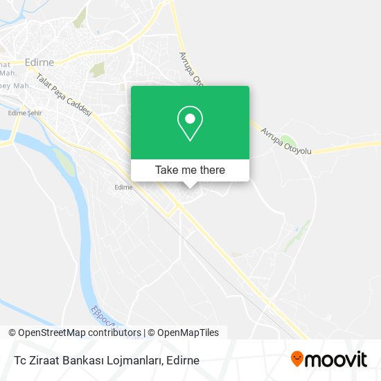 Tc Ziraat Bankası Lojmanları map