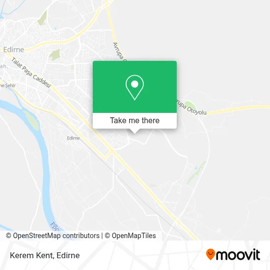 Kerem Kent map