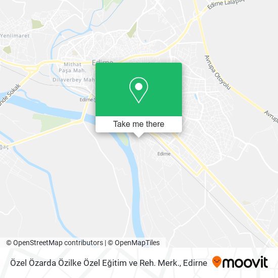 Özel Özarda Özilke Özel Eğitim ve Reh. Merk. map