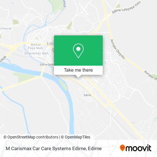 M Carismax Car Care Systems Edirne map
