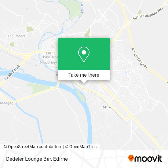 Dedeler Lounge Bar map