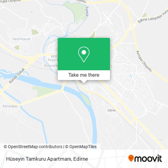 Hüseyin Tamkuru Apartmanı map