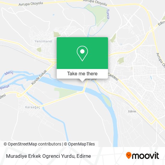 Muradiye Erkek Ogrenci Yurdu map