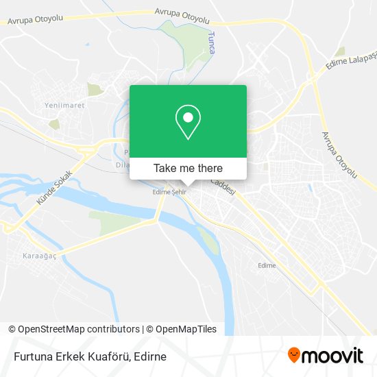 Furtuna Erkek Kuaförü map