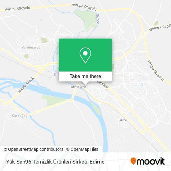 Yük-San96 Temizlik Ürünleri Sirketi map