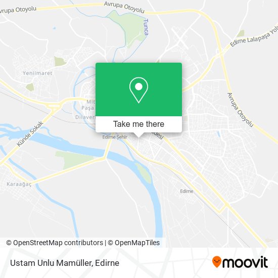 Ustam Unlu Mamüller map