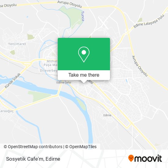 Sosyetik Cafe'm map