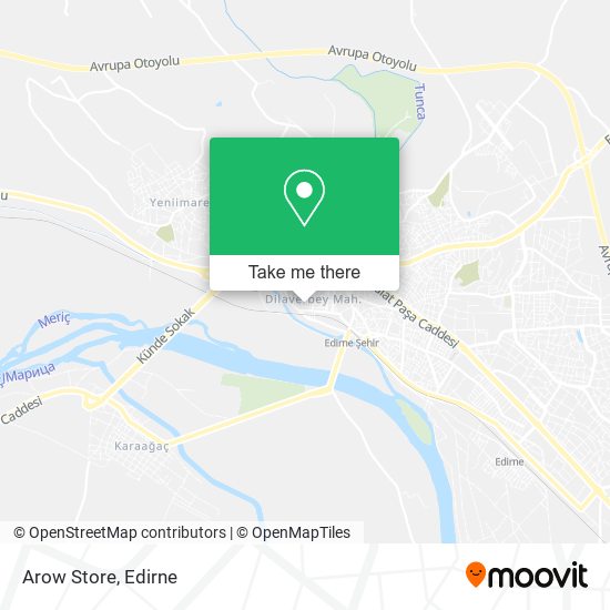 Arow Store map