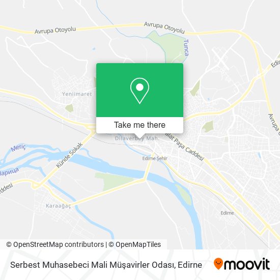 Serbest Muhasebeci Mali Müşavirler Odası map
