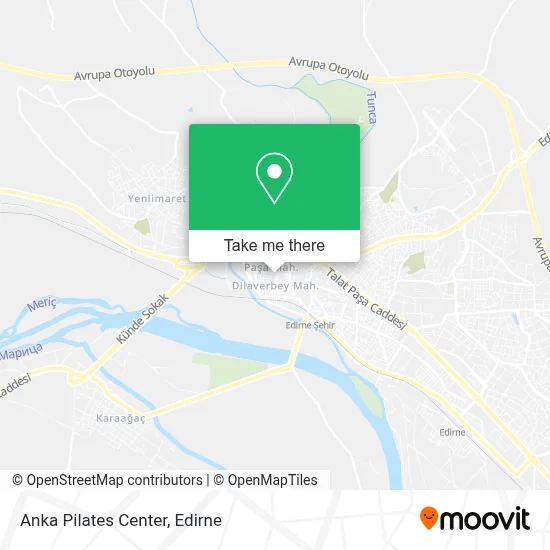 Anka Pilates Center map