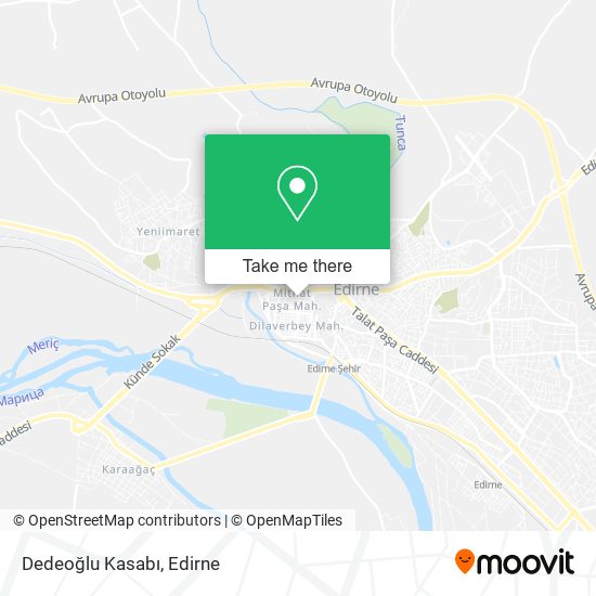 Dedeoğlu Kasabı map
