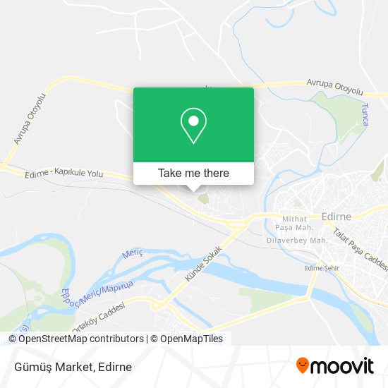 Gümüş Market map