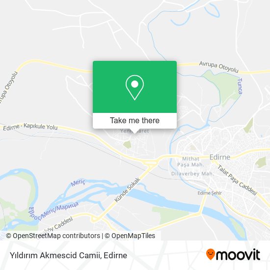 Yıldırım Akmescid Camii map