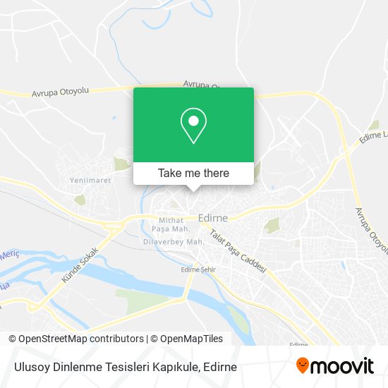 Ulusoy Dinlenme Tesisleri Kapıkule map