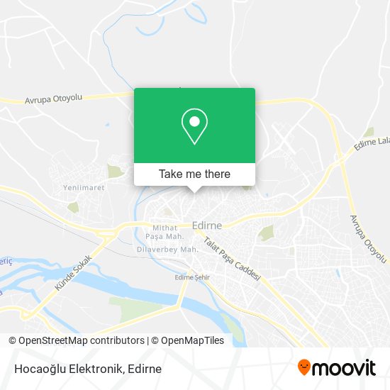 Hocaoğlu Elektronik map