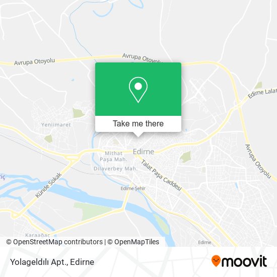 Yolageldılı Apt. map