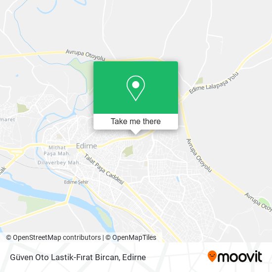 Güven Oto Lastik-Fırat Bircan map