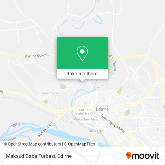 Maksud Baba Türbesi map