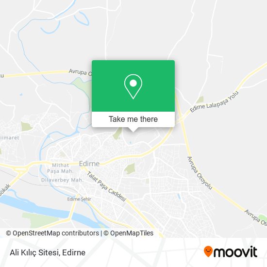 Ali Kılıç Sitesi map