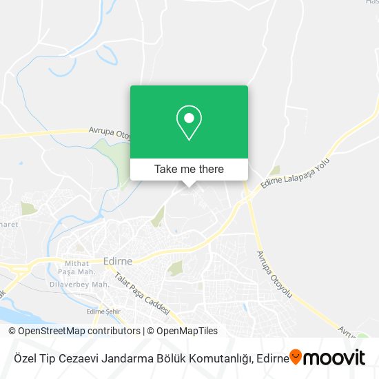 Özel Tip Cezaevi Jandarma Bölük Komutanlığı map