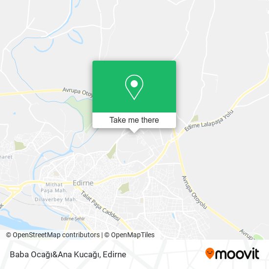 Baba Ocağı&Ana Kucağı map