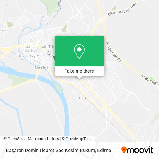 Başaran Demir Ticaret Sac Kesim Büküm map