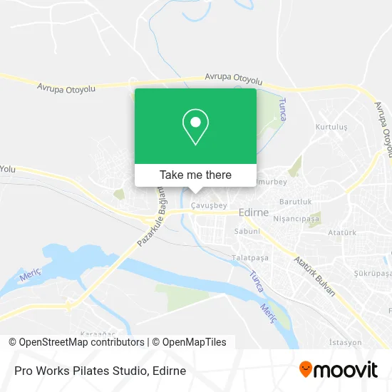 Pro Works Pilates Studio map