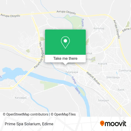 Prime Spa Solarium map