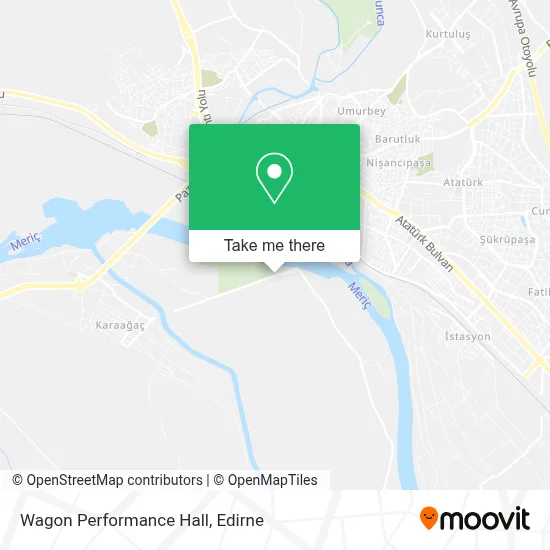 Wagon Performance Hall map