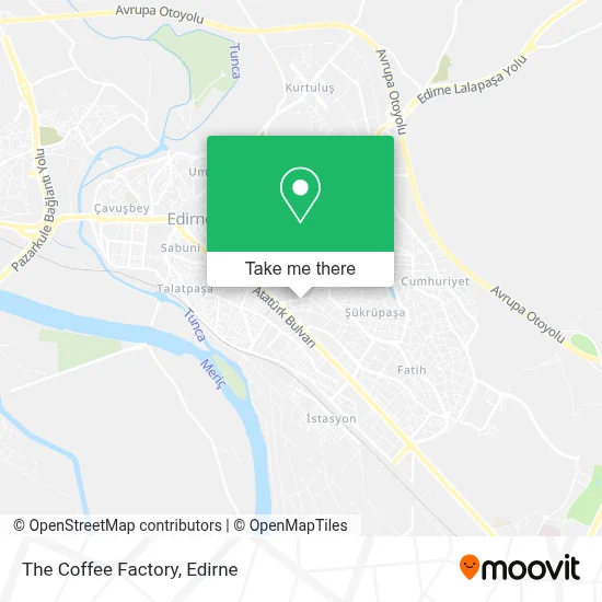 The Coffee Factory map