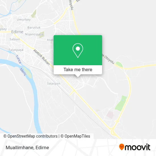 Muallimhane map