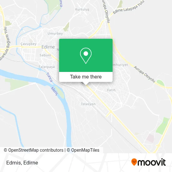 Edmis map