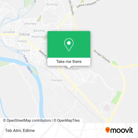 Teb Atm map