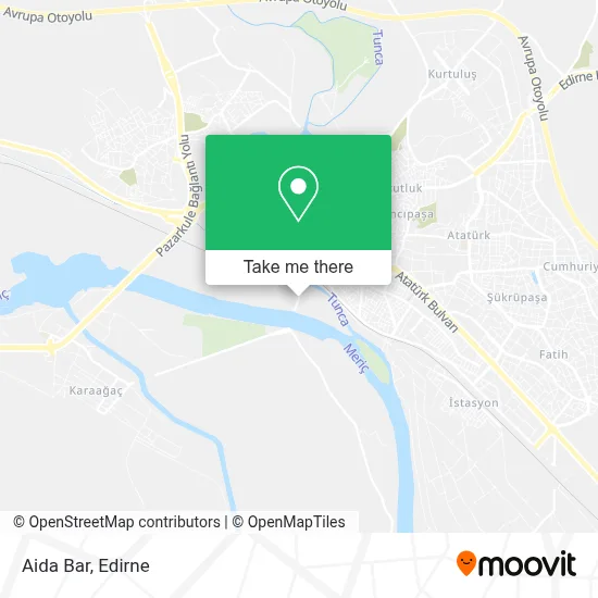 Aida Bar map