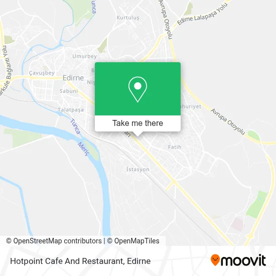 Hotpoint Cafe And Restaurant map