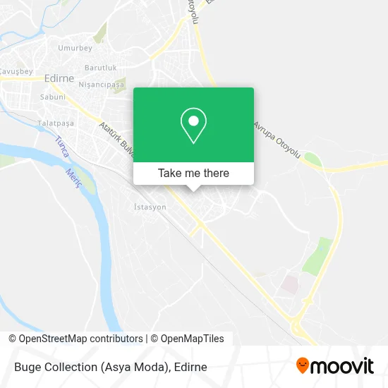 Buge Collection (Asya Moda) map