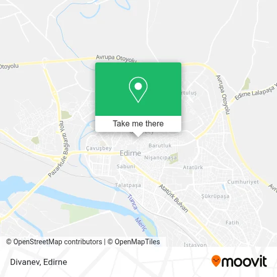 Divanev map
