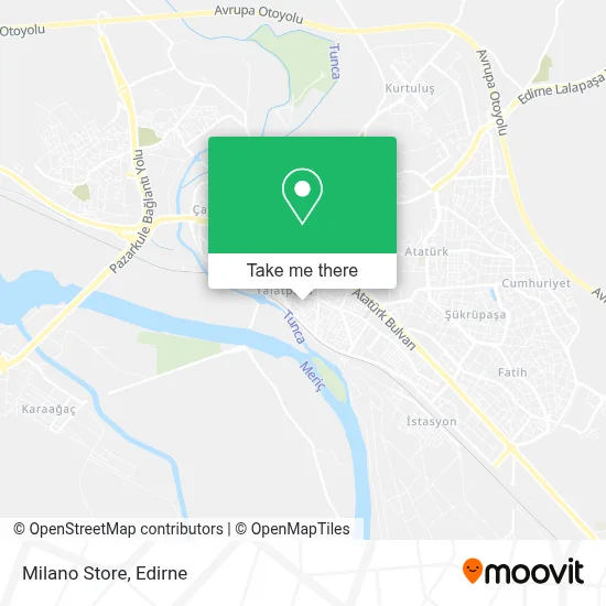 Milano Store map
