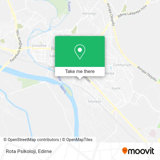 Rota Psikoloji map