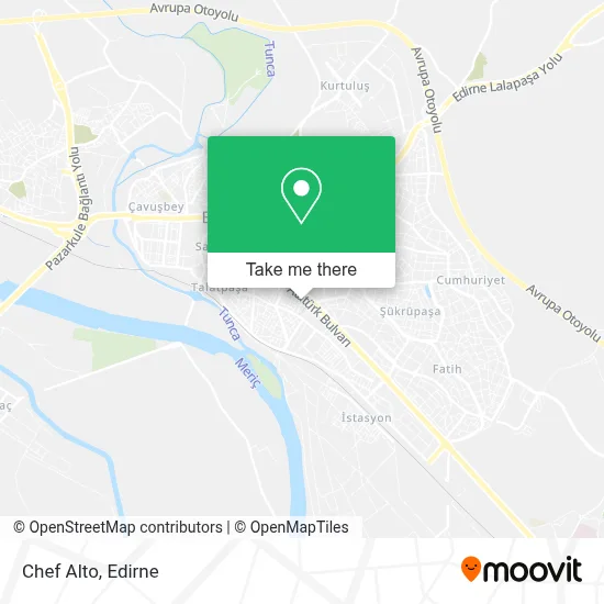 Chef Alto map